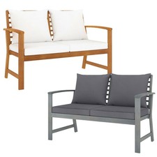 Gartenbank 2-Sitzer Holzbank