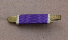 US Medal Ordensspange Ribbon Bar Purple Heart - ( MES81)