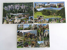 3 x Jumbo-Postkarte ZITTAUER GEBIRGE Zittau Sachsen Ansichtskarten ungelaufen