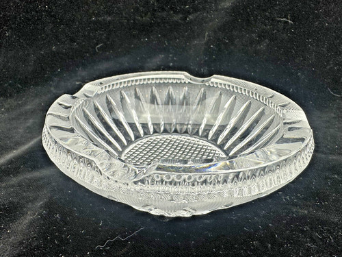 Ddr kristallglas aschenbecher - ddr,