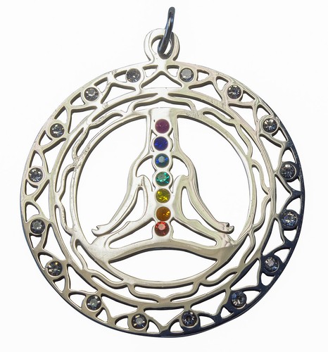 Anhänger chakra buddha mit - anhänger, buddha"