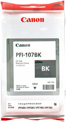 Original canon pfi - canon, pfi-107bk