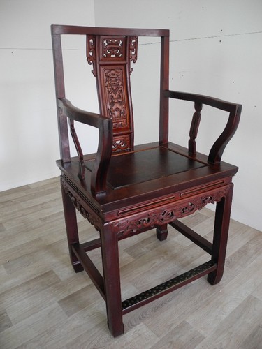 Antik china armlehnstuhl - antik,