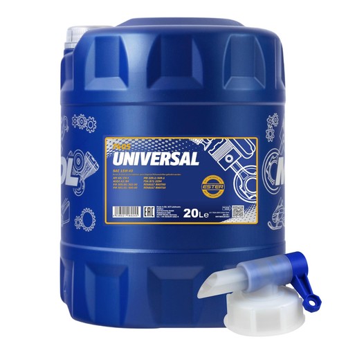 20l mannol motoröl universal - motoröl,