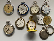 Sammlung  von 7 Taschenuhren Herren +  - alle nicht Funktionsfähig - Defekt