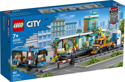 Lego city bahnhof - lego, (60335)