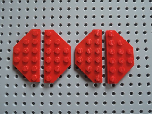 Lego flügelplatte trapez - lego,