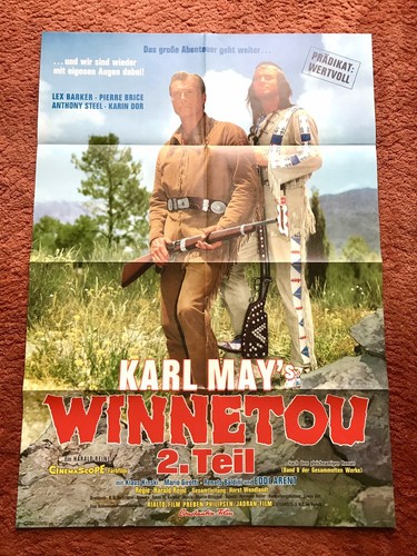 Winnetou teil kinoplakat - winnetou,