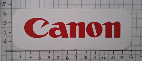 Aufkleber sticker canon - /, "canon"