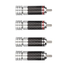 4 Stücke Cinch-stecker