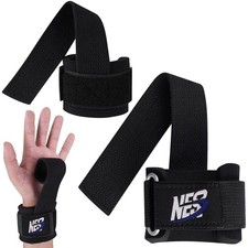 Zughilfen Lifting Straps Griffhilfe Band Fitness Krafttraining Zughilfe Gym