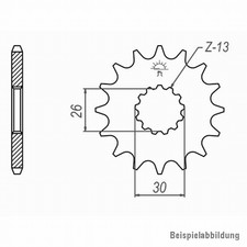 Ritzel vorne 17 Zähne Triumph