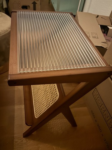 Beistelltisch rattan optik - beistelltisch,