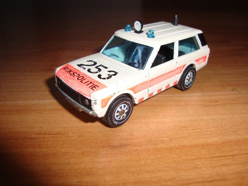 Siku range rover rijkspolitie - siku, range-rover