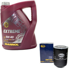 Motoröl Set 5W-40 5 Liter + Ölfilter SM 108 für Audi A4 A6 Seat Skoda VW Passat