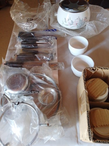 Super fondue set 28 teilig - set, 28-teilig