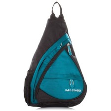 Türkis eine Schulter Jugend Sport Rucksack 4388-TR