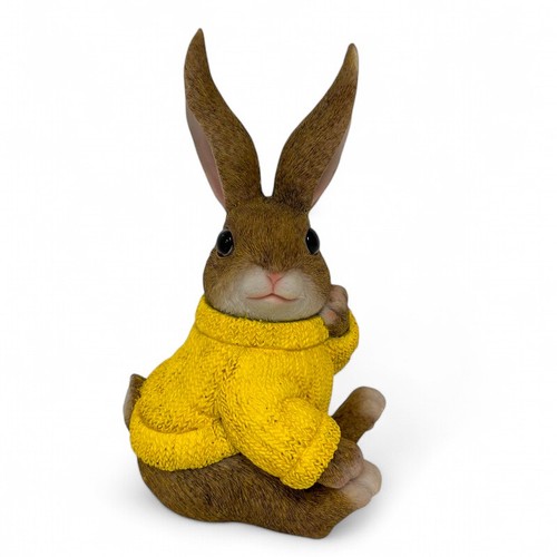 Hase mit pullover pulli gelb - mit,