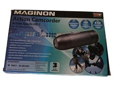 MAGINON Action Sports HD 1 Actioncam Camcorder Schwarz HD Video