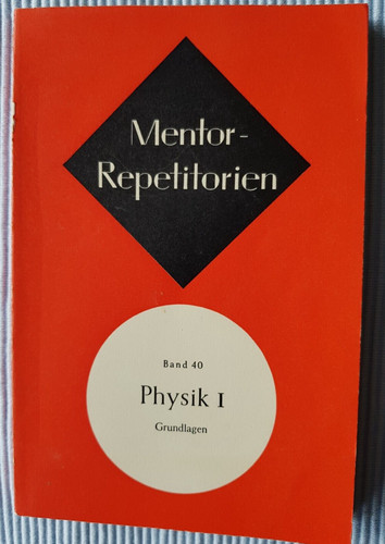 Friedrich rosenthal physik i - physik,