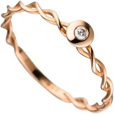 Damenring 585 Gold Roségold