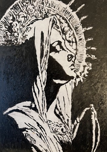 Original ölgemälde portrait - ,