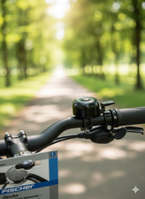 Fahrradklingel Glocke Schwarz