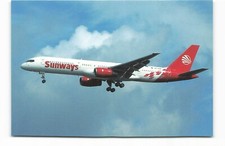 Postcard Airline SUNWAYS