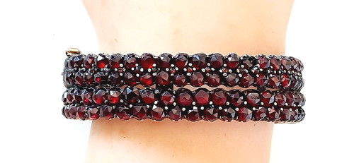 Granat armreif - °,