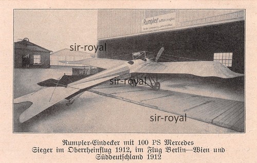 Rumpler eindecker mercedes - rumpler-eindecker,