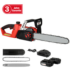 WALTER B-Ware Akku Kettensäge 40V, Motorsäge 2 Akku+ Ladegerät, Motorkettensäge