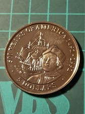 Cook Island: 5 Dollar 1991