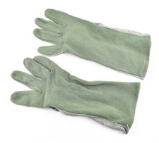 Army Kampf Handschuhe Leder Aramid Nomex oliv Combat Gloves Size 12 Neuwertig