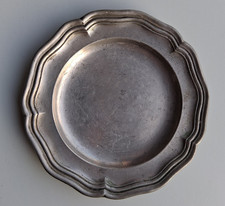 Zinn Untersetzer antik