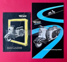 2 x Reklame Prospekt + Blatt