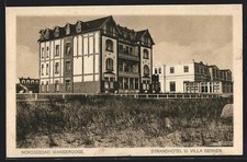 Ansichtskarte Wangerooge, Hotel Villa Gerken 1947 