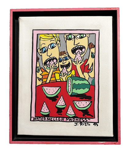 James rizzi original - original, unikat