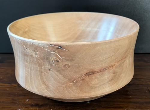 Schale teller holz birnbaum - ,