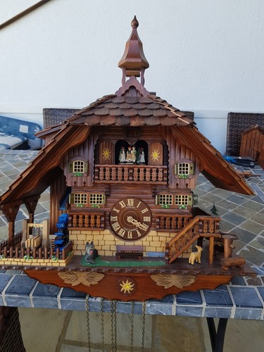 Kuckuckuhr schwarzwaldhaus - kuckuckuhr,