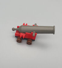 Lego® Kanone rot mit braunen Räder Piraten Schiff 6271 6274 6276 6285 6286