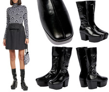 PRADA Stiefel Platform Boots