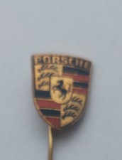 altes Porsche Wappen 1,5 x 1,8 cm Anstecknadel Auto 