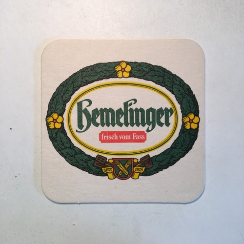 Bierdeckel hemelinger frisch - "hemelinger",