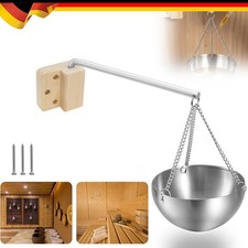 Saunaschale, Edelstahl