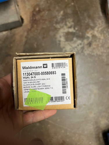 Maschinenleuchte led waldmann - maschinenleuchte,