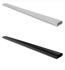 Kabelkanal Schwaiger LWK 075 Aluminium Schwarz Weiß 0,75m K16