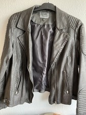 Clockhouse Leder Jacke Biker