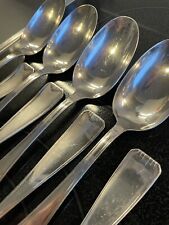 RENEKA Speiselöffel, Jugendstil Silberauflage, 100, Löffel, Frankreich Art Deco