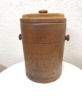 Brot Topf Keramik mit Deckel, Falkenhan-Crinitz, H=36, B=29cm, zum Aufhängen