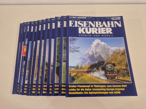 Eisenbahn kurier jahrgang 2021 - kurier,